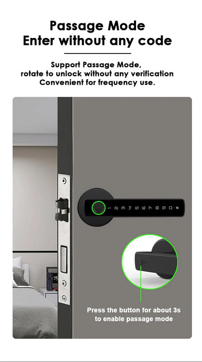 RAYKUBE Smart Fingerprint Door Lock