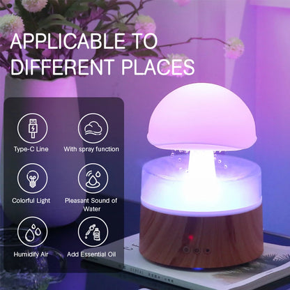 Mushroom Cloud Aromatherapy Humidifier