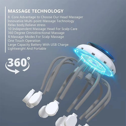 Rechargeable Electric Scalp Massager