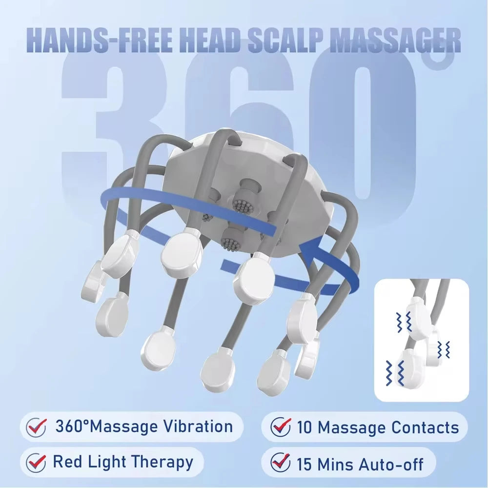 Rechargeable Electric Scalp Massager