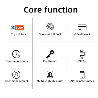 RAYKUBE Smart Fingerprint Door Lock