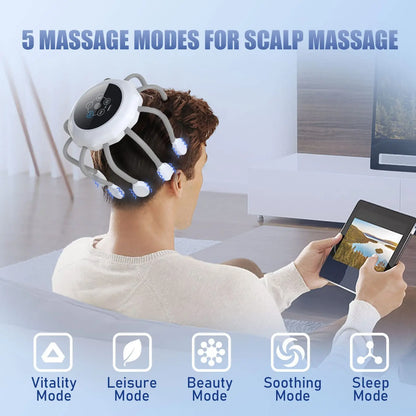 Rechargeable Electric Scalp Massager