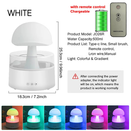 Mushroom Cloud Aromatherapy Humidifier