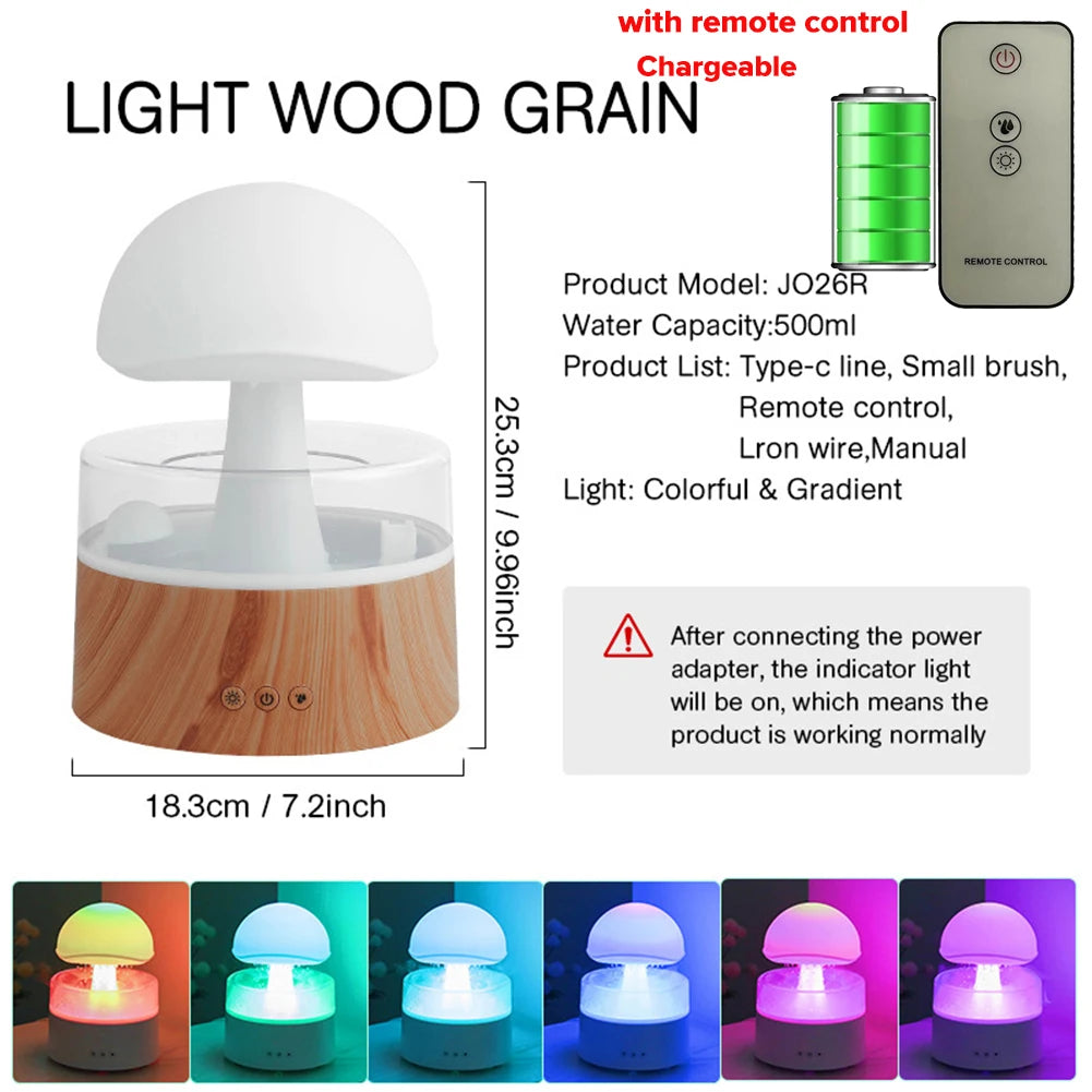 Mushroom Cloud Aromatherapy Humidifier