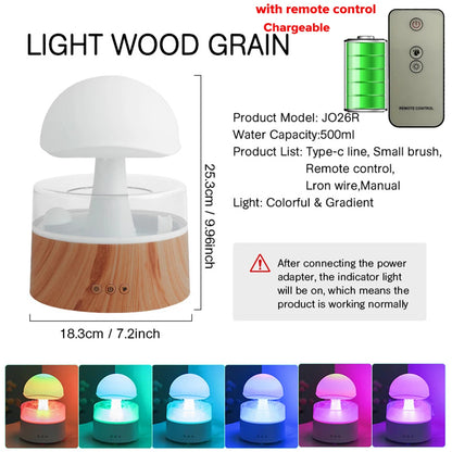 Mushroom Cloud Aromatherapy Humidifier