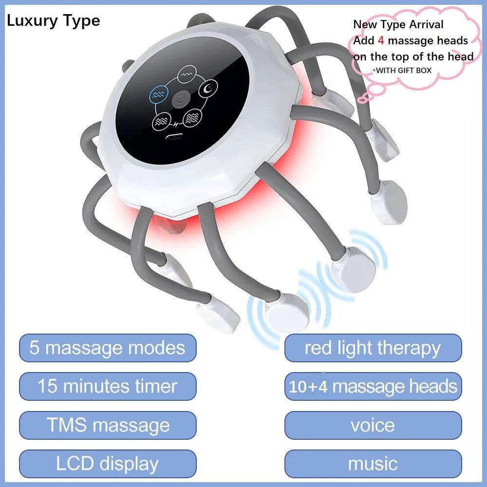 Rechargeable Electric Scalp Massager